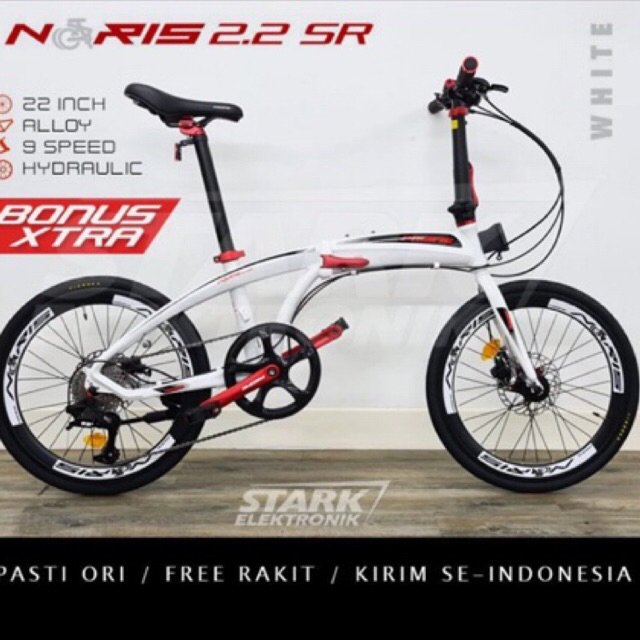 Sepeda lipat noris 2.2 sr