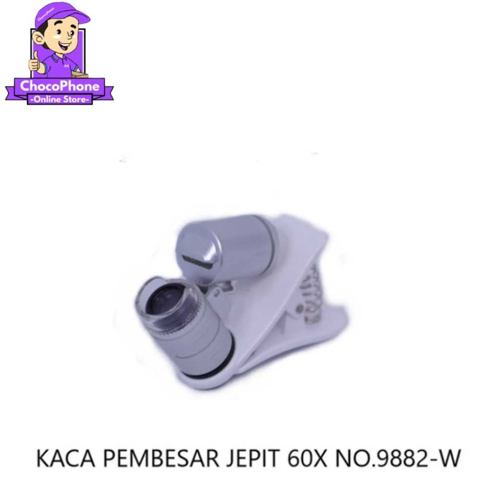 

KACA PEMBESAR JEPIT 60X NO.9882
