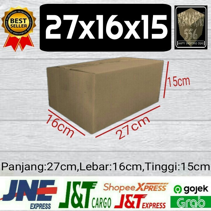 

27x16x15 kardus packing ukuran kecil/sedang/besar/kardus murah/kardus polos