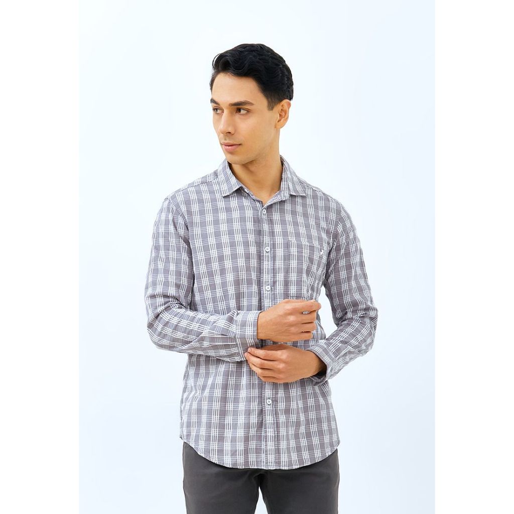 Kemeja Kotak-Kotak KLL401