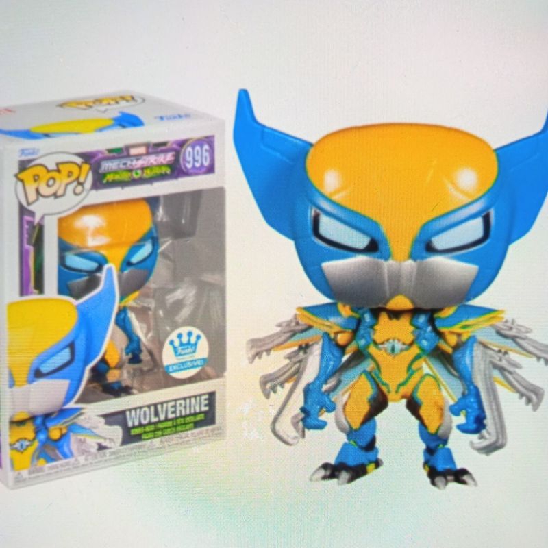 funko pop Wolverine Marvel mech strike monster hunter