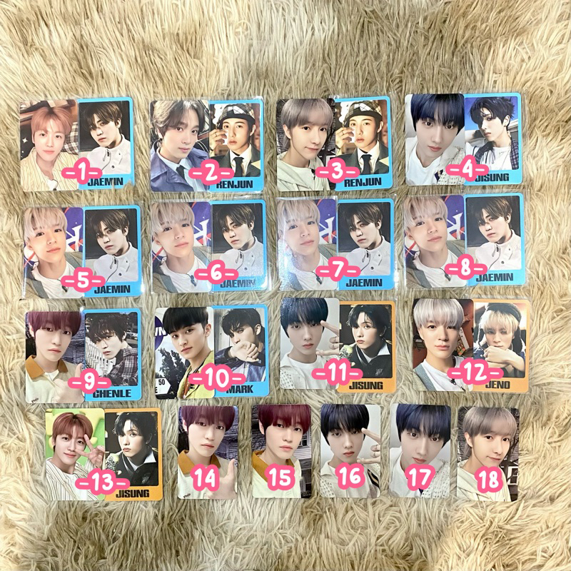 Official Photocard NCT Dream ISTJ Trading Card R2 C Ver D Ver