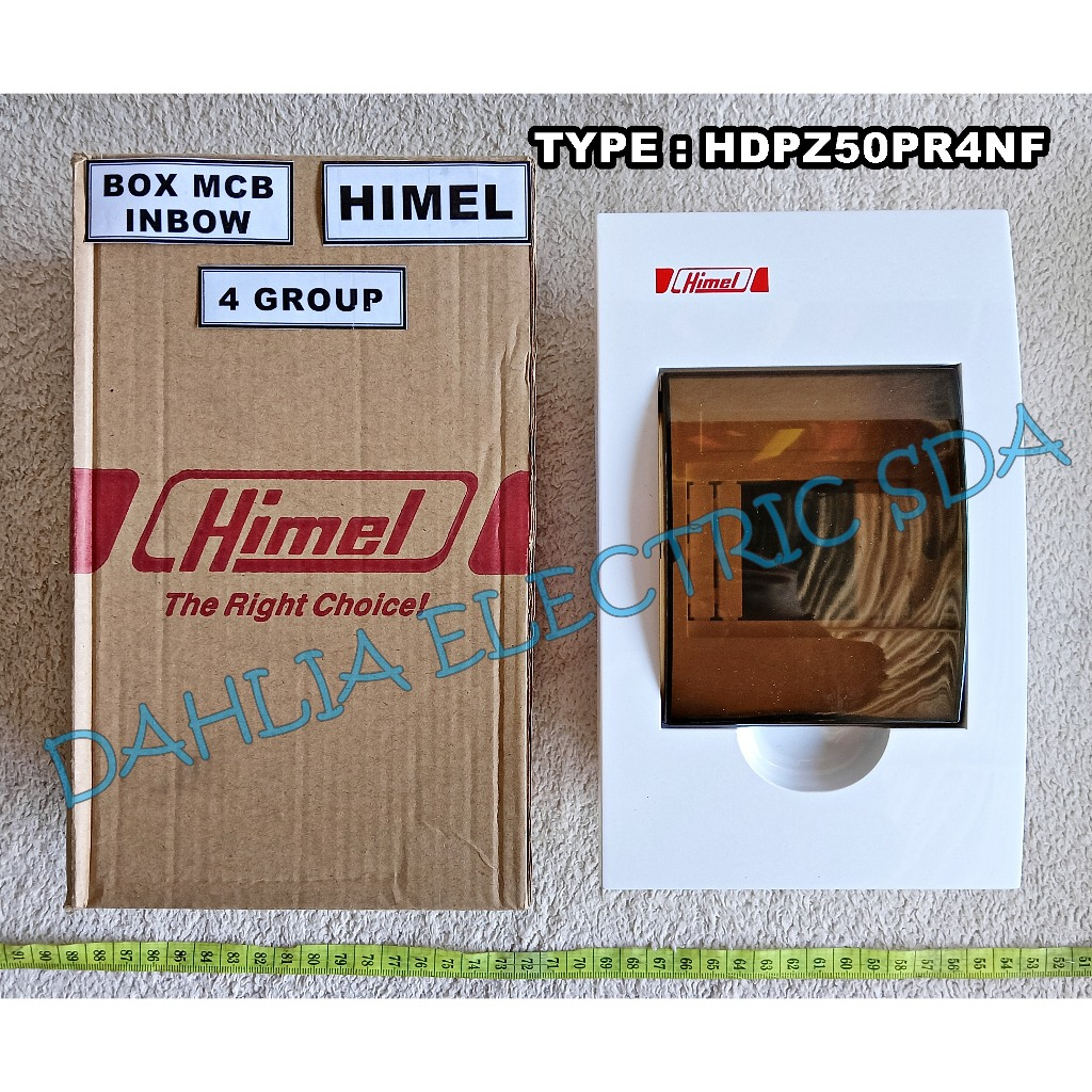 BOX MCB 4 GROUP INBOW / FLUSH HIMEL