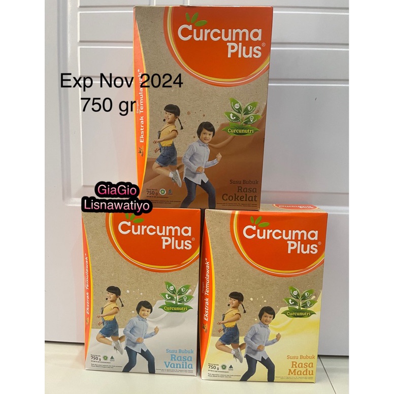 

[♕B86$] Curcuma Plus Susu Bubuk Anak 750gr (1 - 6 Tahun) Special Price