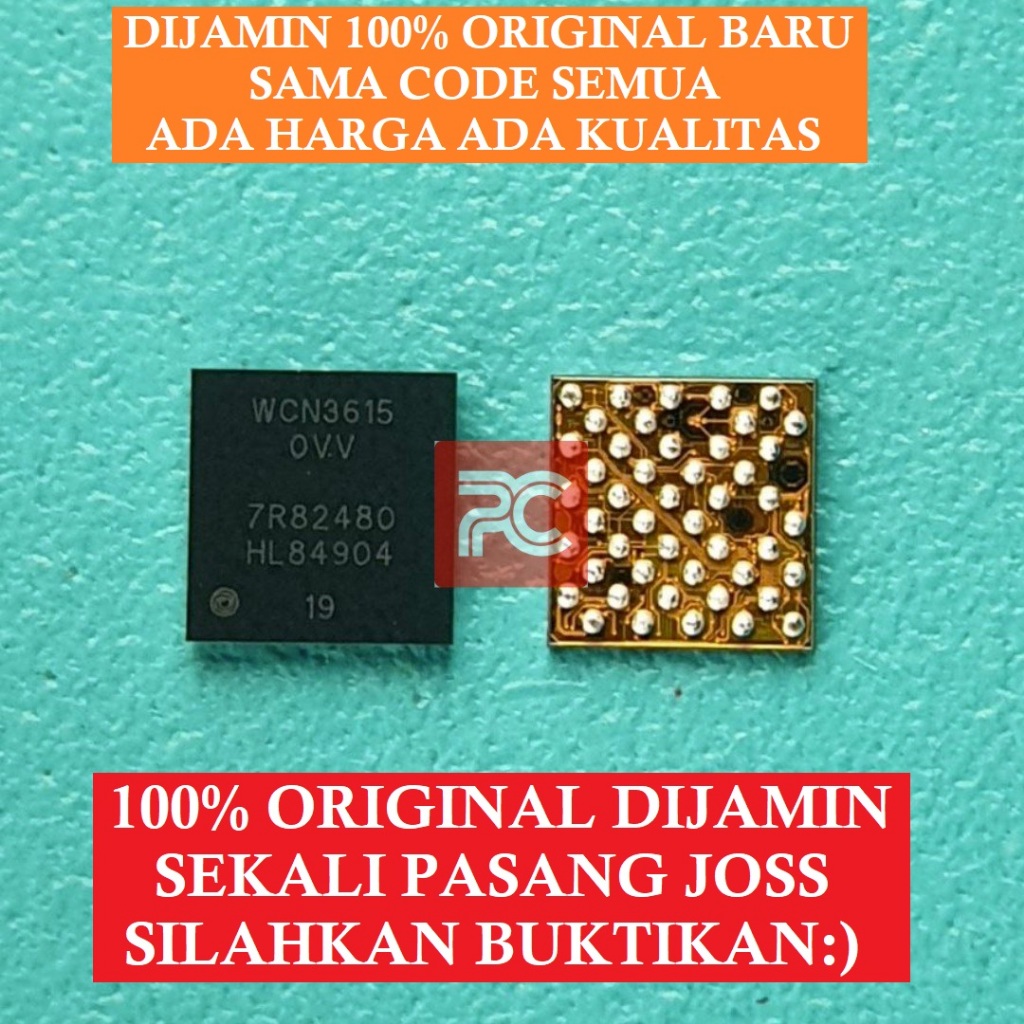 IC WIFI WCN3615 REDMI 3X/3S/3S PRO/4A/SAMSUNG A20S ORIGINAL TESTED