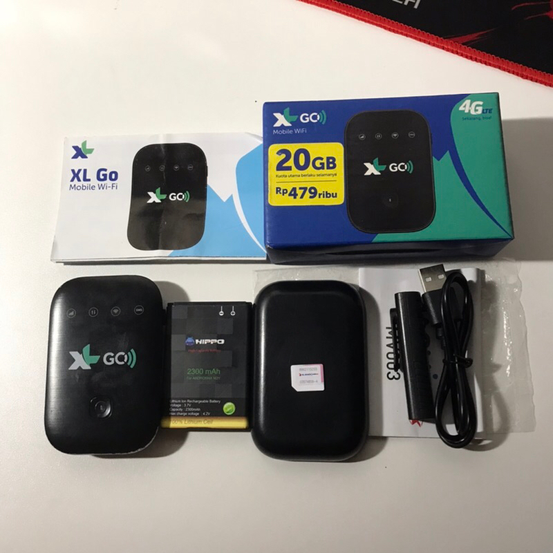 Modem XL GO fullset bekas unlock all operator