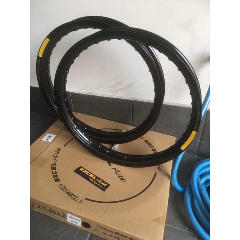 Velg takasago excel asia 160 185 ring 17 ori malaysia warna hitam velg takasago excel asia 160 1.60 