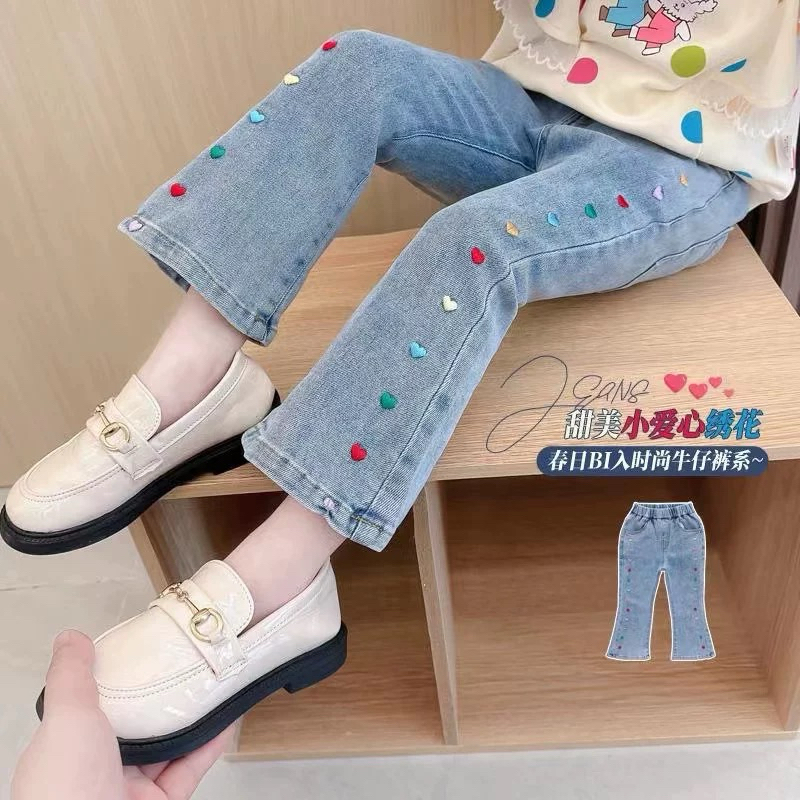 Celana denim anak perempuan / celana jeans panjang anak perempuan / celana jeans anak perempuan