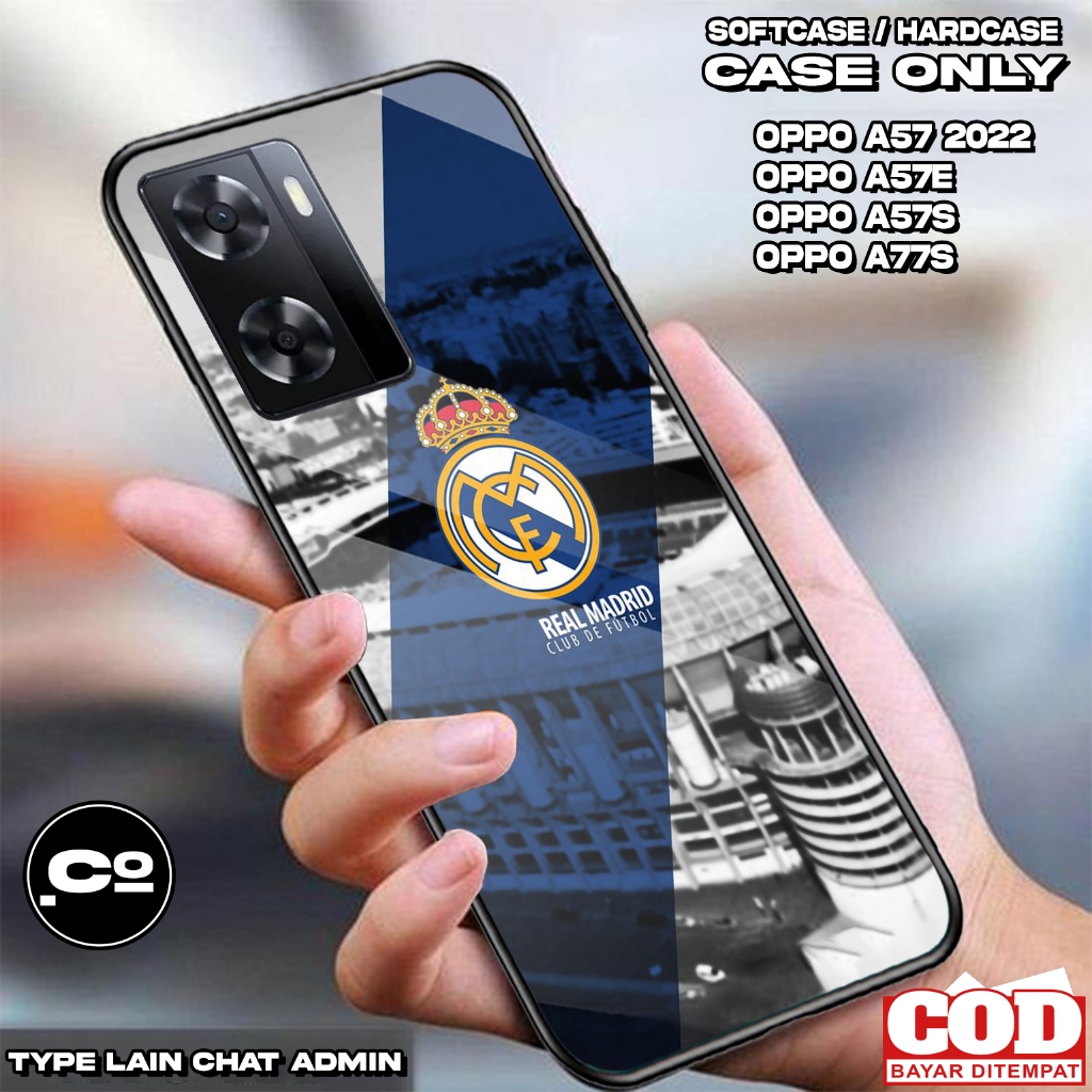 Case OPPO A57 2022 / A57E / A57S / A77S  - Casing OPPO A57 2022 / A57E / A57S / A77S [ FTBL ] Siliko