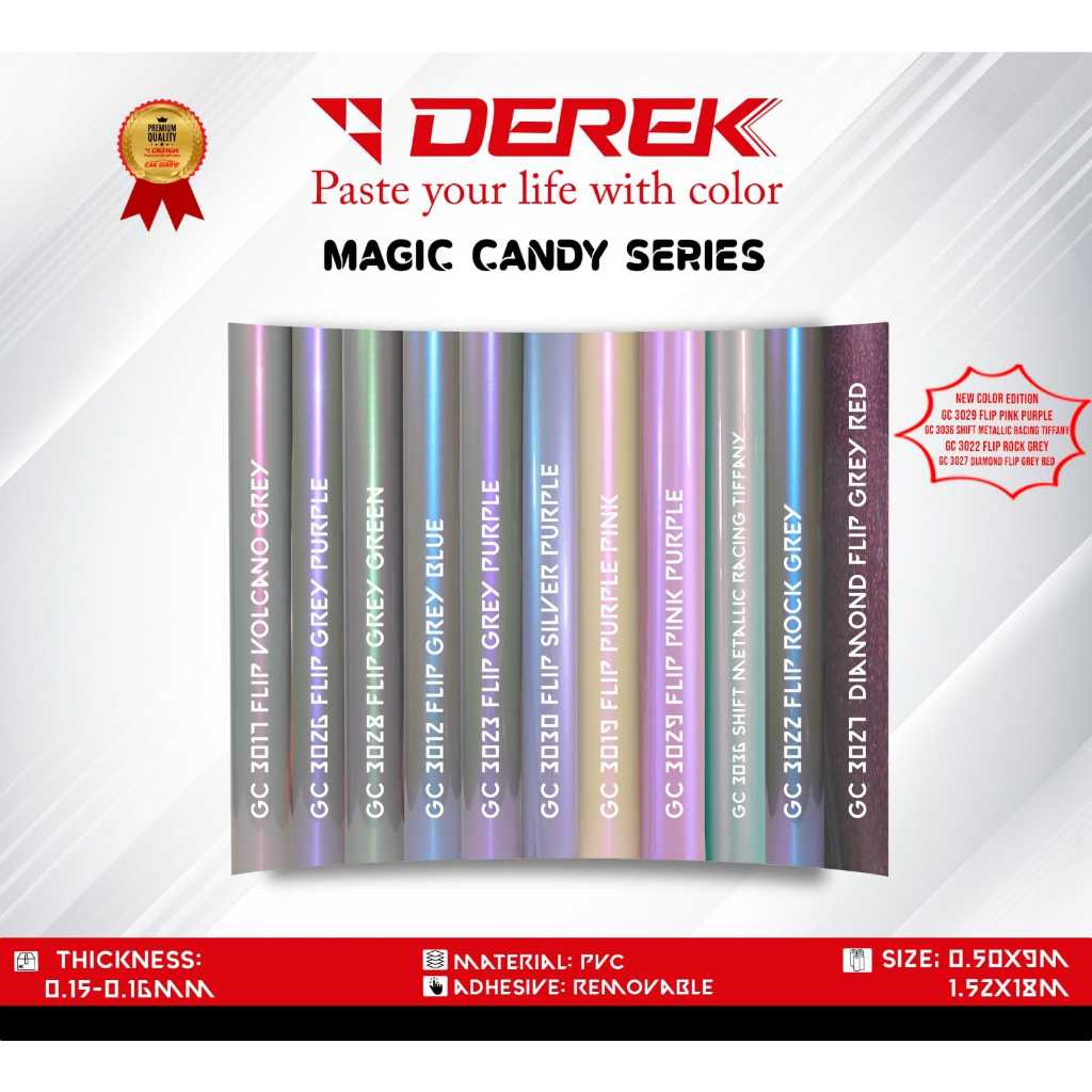 Sticker Magic Candy Derek (rol)
