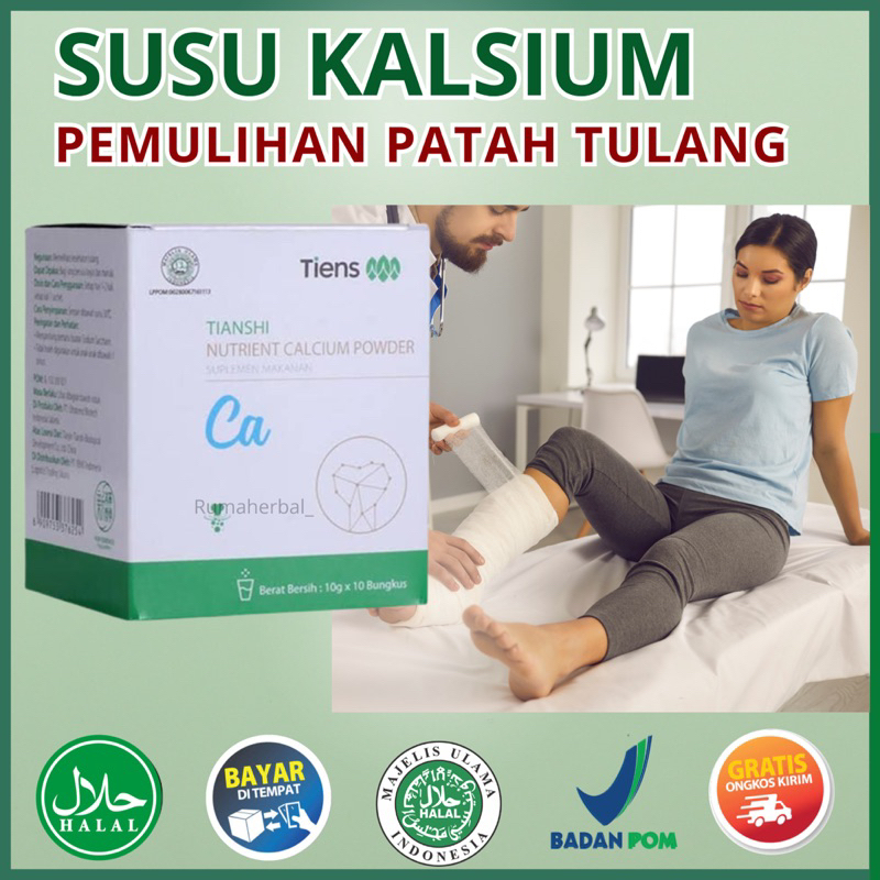 

SUSU PATAH TULANG | SUSU KALSIUM PATAH TULANG DEWASA | SUSU OSTEOPOROSIS | TIENS KALSIUM ORIGINAL SEGEL