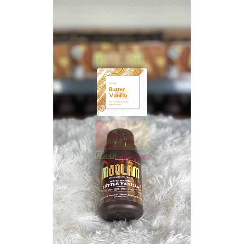 

MAGLAM BUTTER VANILLA Perisa dan Pewarna 100 gr Halal BPOM RI MD