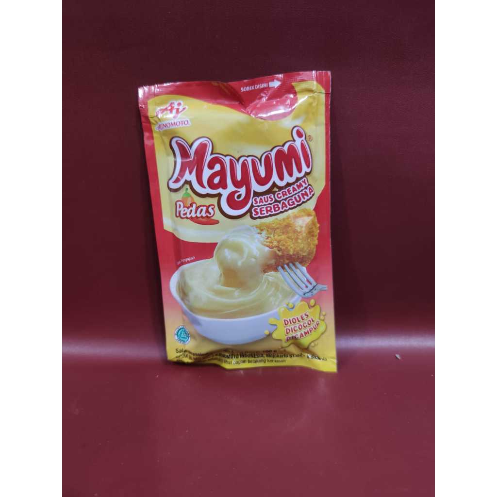 

Mayumi Saus Creamy Serbaguna Pedas 100gr - Mayones Pedas Mayonaise Merk Mayumi