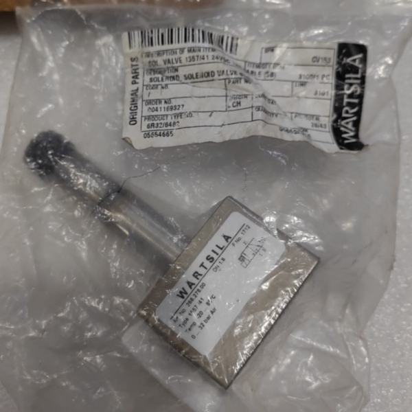 

Jual WARTSILA 1557/41 Solenoid Valve 266.278.00 12VDC Diskon