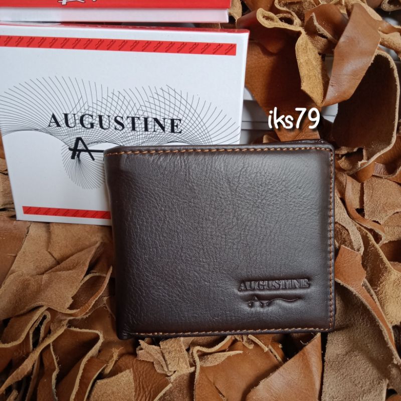 Dompet Asli Kulit Kualitas Brand Import/Dompet Asli Kulit Sapi/Dompet Augustine 8007