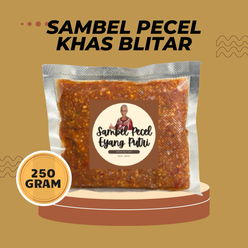 

Sambel Pecel Asli Blitar 250Gr