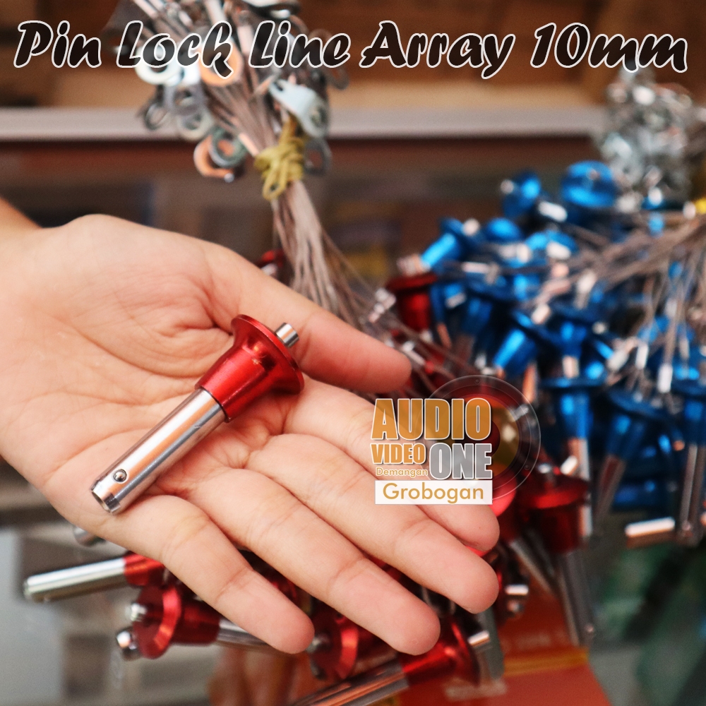 Pin Lock Line Array 10 mm Bahan Tebal Dan Tahan Karat Presisi Cocok Untuk Line Array