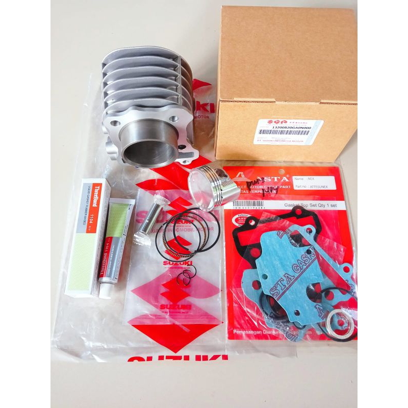 BLOK SEHER LENGKAP SUZUKI NEX/NEX 2/ADRESS/LEST