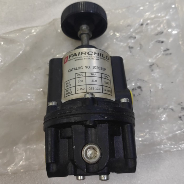

Jual PRECISION REGULATOR FAIRCHIL 10262BP MODEL 10BP PORT 1/4 NPT 300PSI Murah