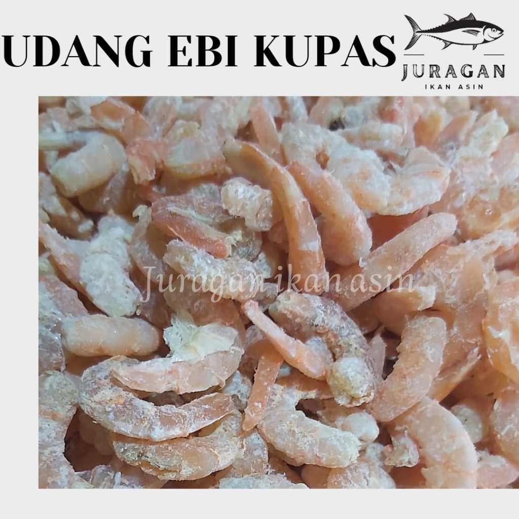 

UDANG EBI KUPAS KERING KEMASAN 250GR BISA COD / TERSEDIA HARGA GROSIR