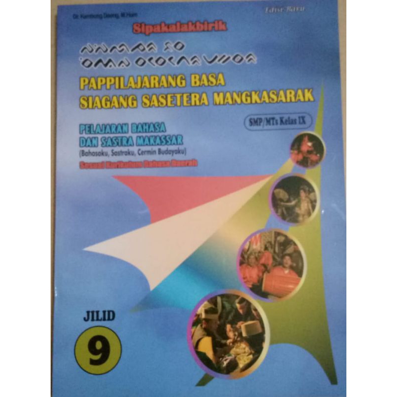 Buku Bahasa Daerah Makassar Kelas 9