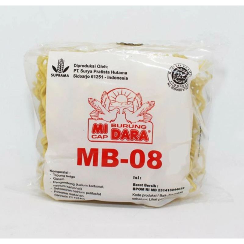 

MIE KERING BURUNG DARA ATAU MIE MB-08 ORIGINAL