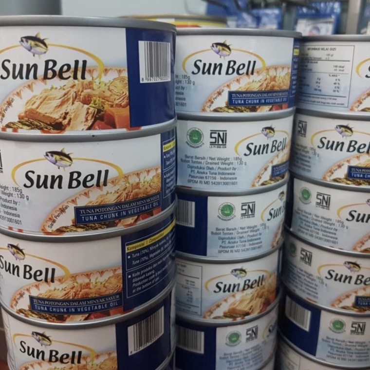 

XLJV5908 Terlaku.../ SUNBELL BESAR KHUSUS PANCING UKURAN 185gram exp 2026