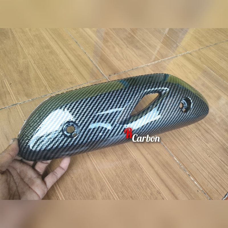 pelindung cover tameng knalpot Scoopy new 2020 2021 2022