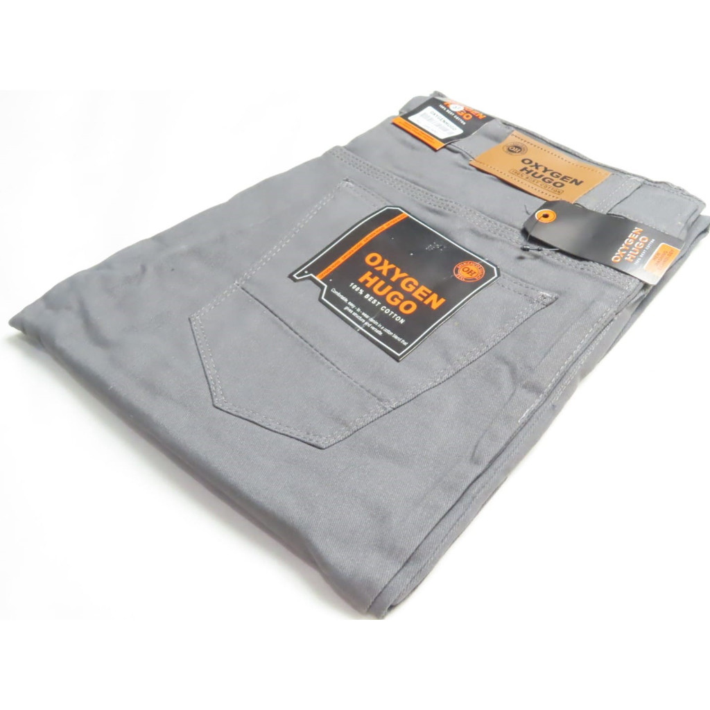 Celana Jeans Oxygen Hugo Pria Dewasa Model Standar Reguler Premium Bahan 100% Original Cotton