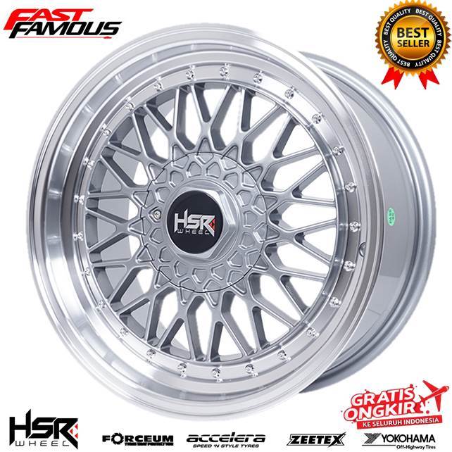 Velg mobil bbs ring 16 hsr type Rs bisa untuk Jazz, City, Vios dll