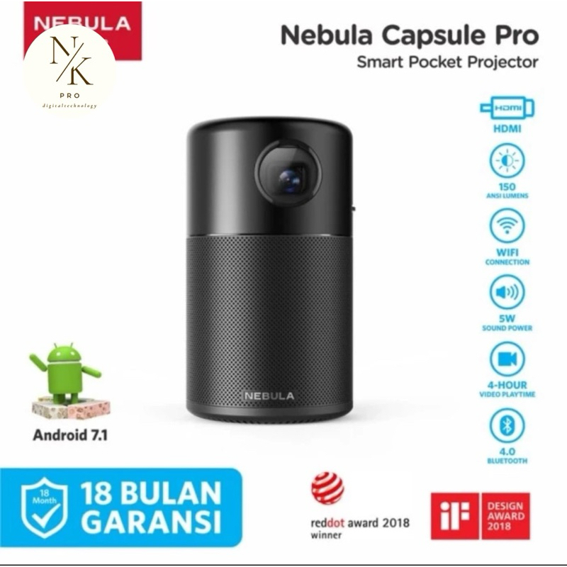 Anker Nebula Capsule II d-4111 / android projector