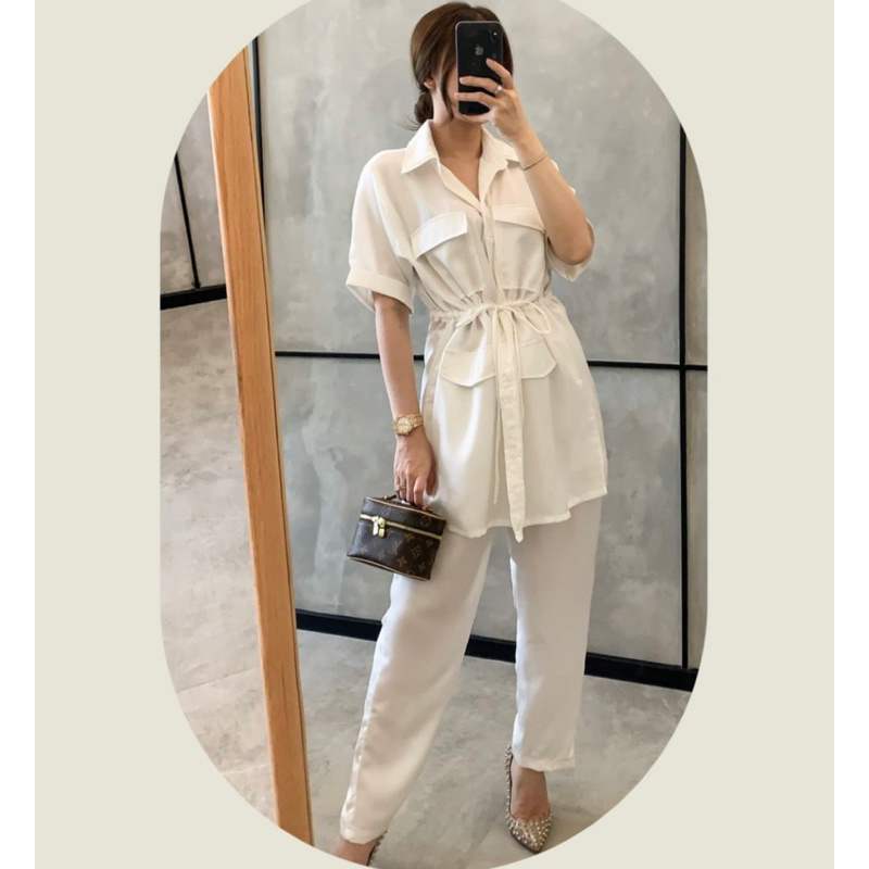 GOULDING ZERA SET (PRELOVED) / Kemeja Set