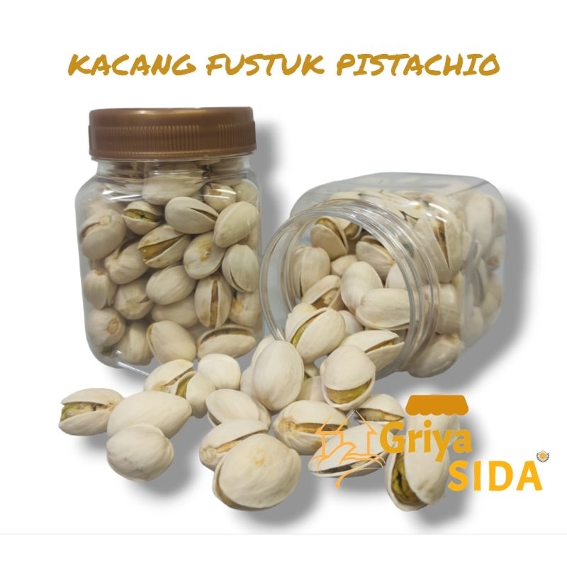 

Kacang fustuk 100gr pistachio kacang arab premium