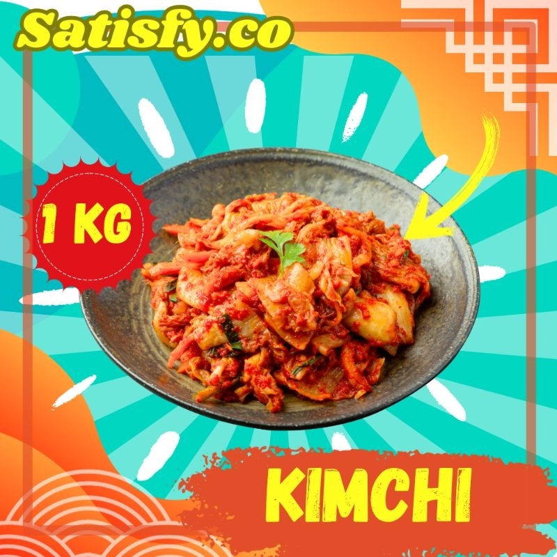 

KIMCHI Korea Halal 1 kg kimchi 한국 sawi by satisfiy.co