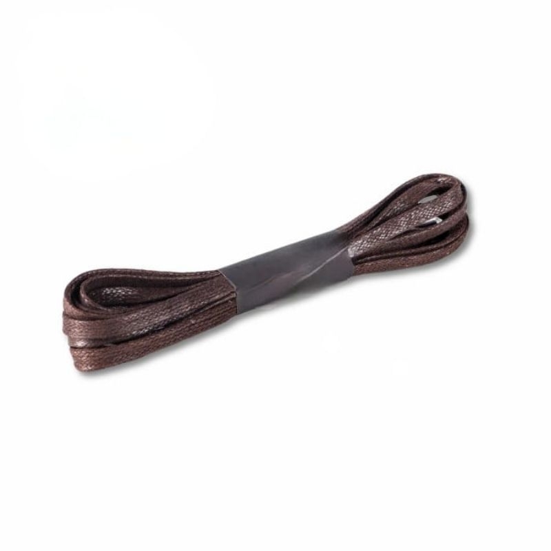 tali sepatu lilin gepeng