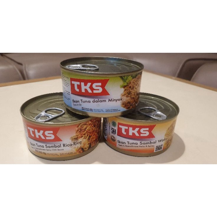 

LFNH1632 Stok terbaru TUNA KALENG MURAH ENAK MERK TKS 3 VARIAN (ORI, RICA, WOKU)