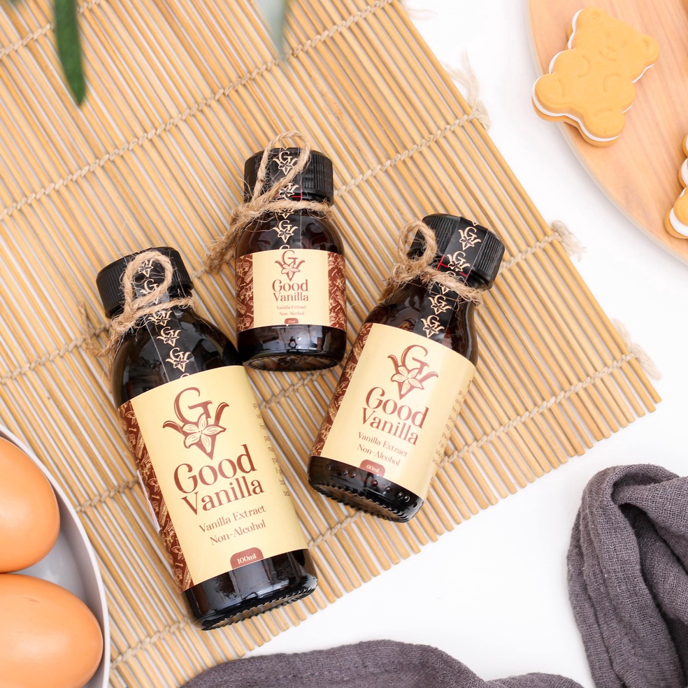 

COD [TERLARIS ] Vanilla Extract HALAL (Non-Alcohol) - GoodVanilla dyjhz