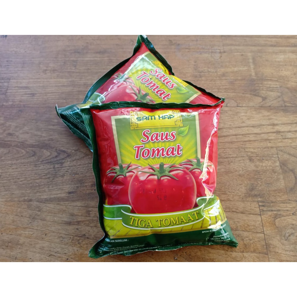 

L4r!s Saos Tomat Samhap Sam Hap Refill 500 gr Cap Tiga Tomat Murah