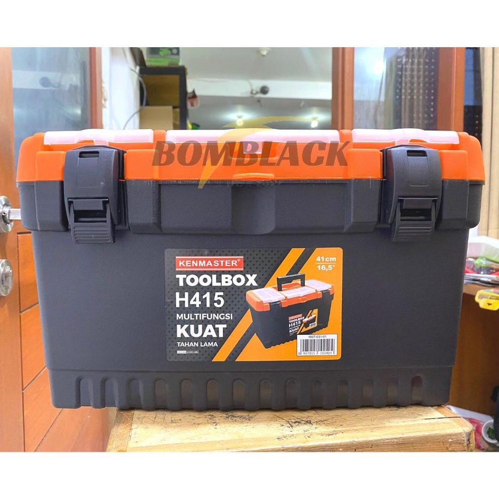 Re4dy KENMASTER Tool Box H 415 Toolbox Besar Tool Kit Tempat Kunci Kotak Perkakas H415 Tool Bok Temp