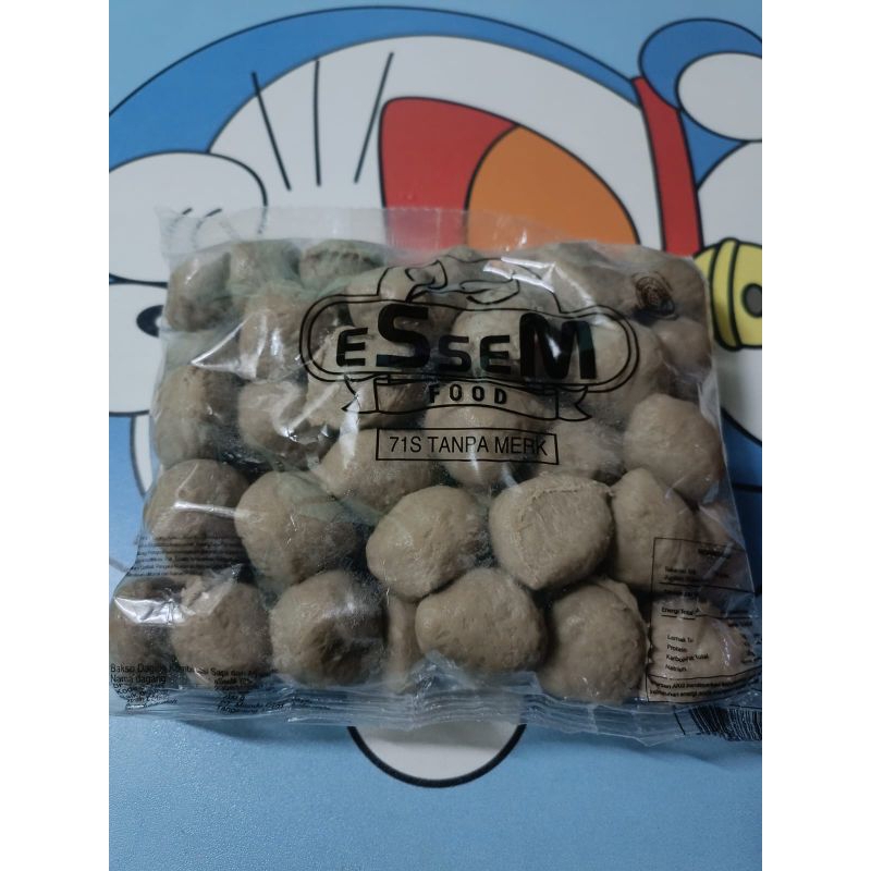 

Bakso sapi polos essem isi 10 pcs