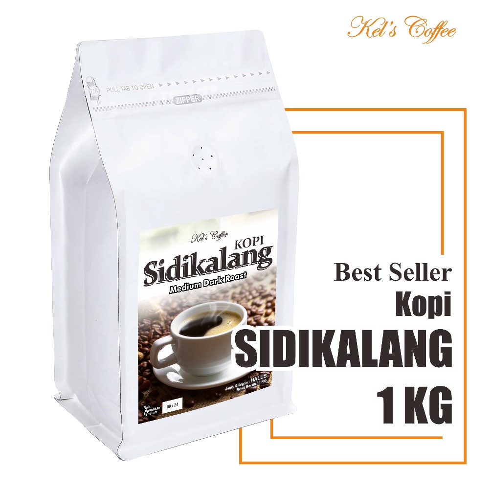 

COD Kopi Bubuk SIDIKALANG 1 KG Kels Coffee | Kopi Hitam Fresh Roasted Harga Murah