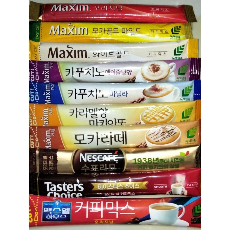 Maxim coffee Korea/ Maxim Kopi Korea/ Aneka kopi korea