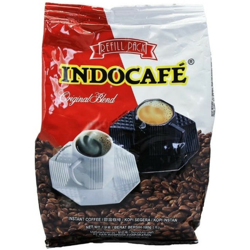 

TIPE BFR697 W2fit INDOCAFE Kopi Hitam Premium ORIGINAL BLEND REFILL 180 GR