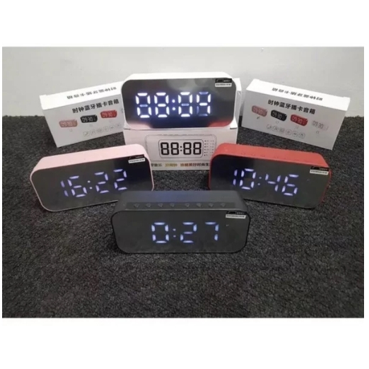 Musik Box Dengan Jam Digital Ada FM Radio Suara Jernih Seri A18 Termurah