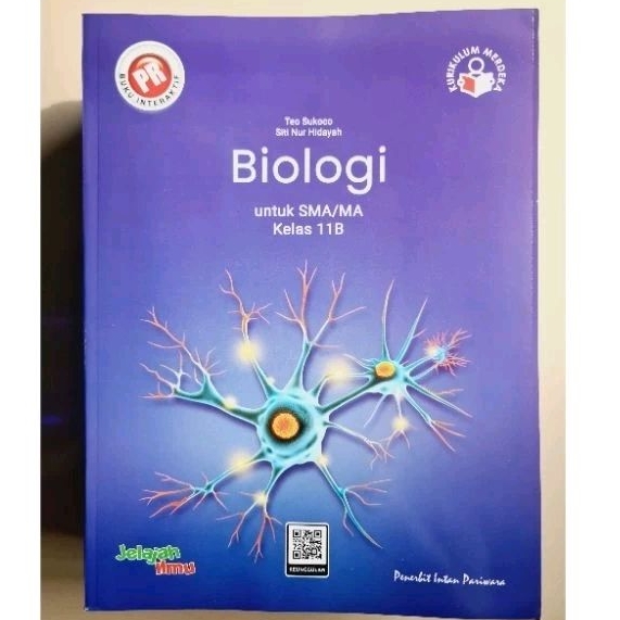 Buku lks pr Biologi kelas XI, 11 semester 2 Kurikulum Merdeka 2023 / 2024 SMA Intan Pariwara