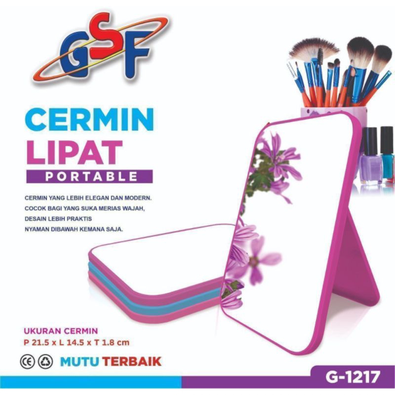 cermin lipat/ kaca rias/cermin rias/cermin lipat produksi