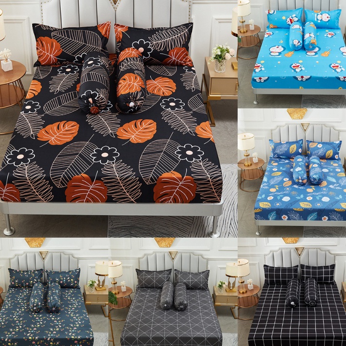 Hot WEMARRY SPREI KATUN SET - SARUNG SEPREI SET 2B2G Ukuran 180x200 160x200 120x200cm COD