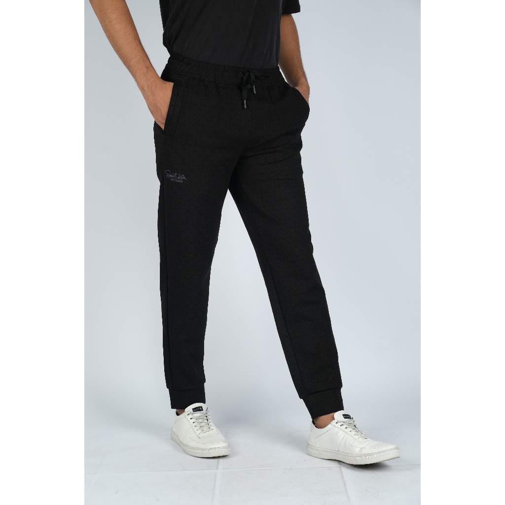 Celana KENDY Panjang Joger Training Bahan Scuba Import Lembut Tebal