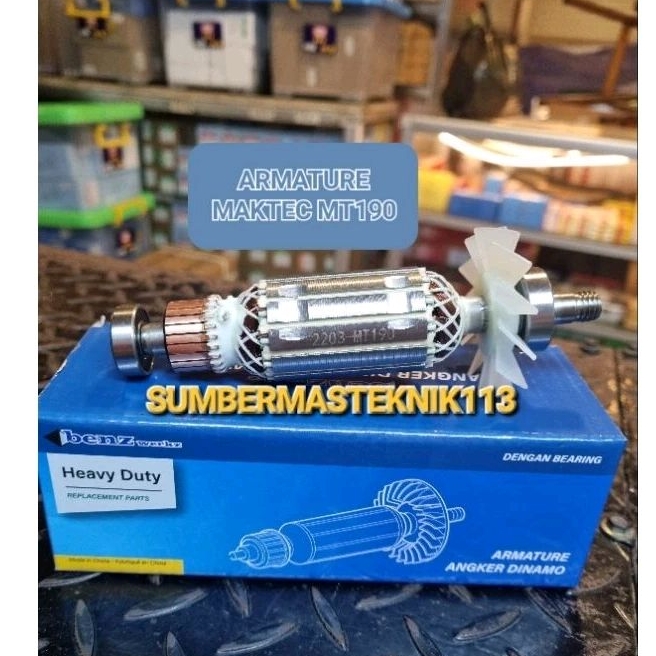 ARMATURE MT191 MT192 MAKTEC ANGKER PLANER MAKTEC MT 191 MT 192 BENZ