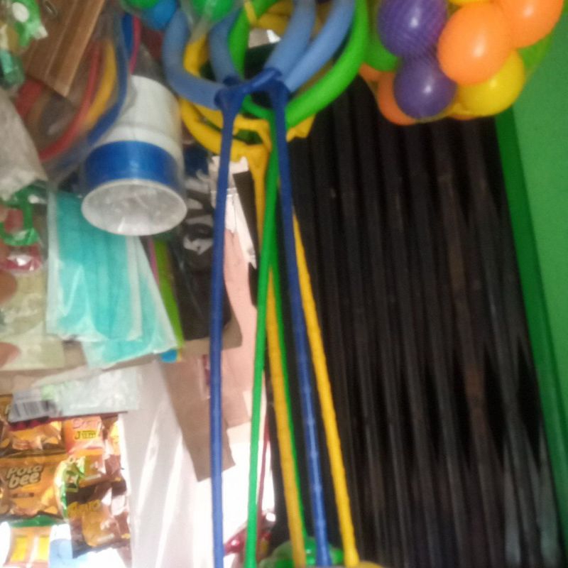 Hulahup yoyo kaki flas jumping ada lampu nya